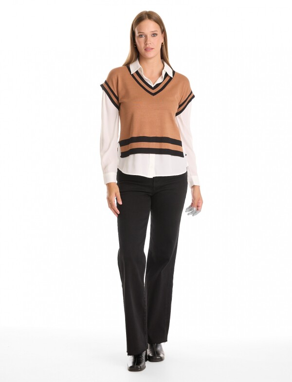 Buzo & Camisa MARRON