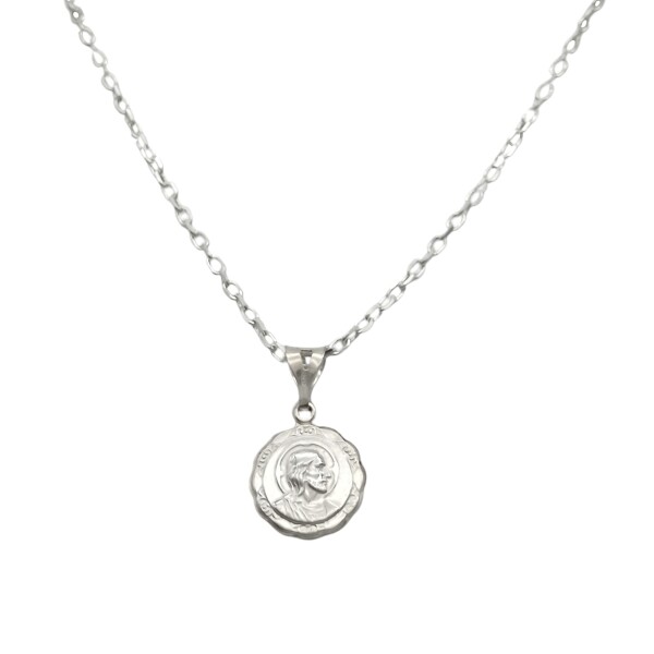 Dije Jesús-Plata 925-Sin piedra-CP3074 sinpiedra