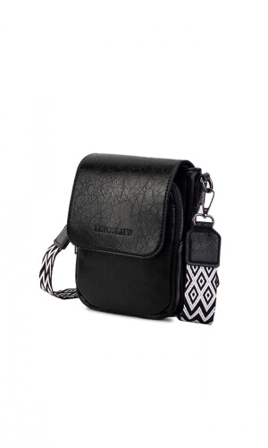PHONE BAG LILLY NEGRO