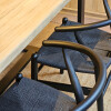 Sillas Wishbone BLACK Sillas Wishbone BLACK