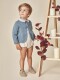 Chaqueta Boton Especial Gris
