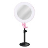 ARO LED INTOUCH RA95 28 cm c/Espejo + Tripode x 2 -Escritori Sin color