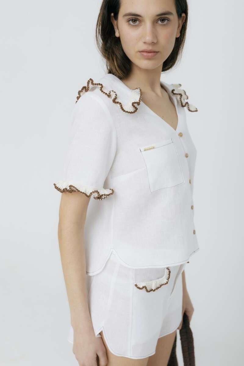 BLUSA FRESA Blanco