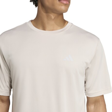REMERA adidas ESSENTIALS HOLIDAY Beige