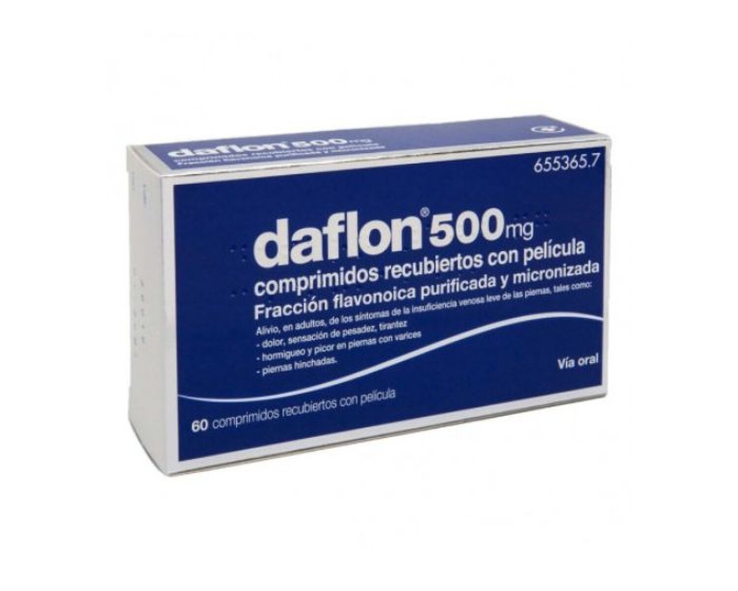 Daflon 500 mg x60 Comprimidos – Cuidado Circulatorio 