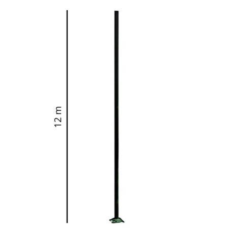 Columna Deportiva con Rack para 8 Focos 12mt Columna Deportiva con Rack para 8 Focos 12mt