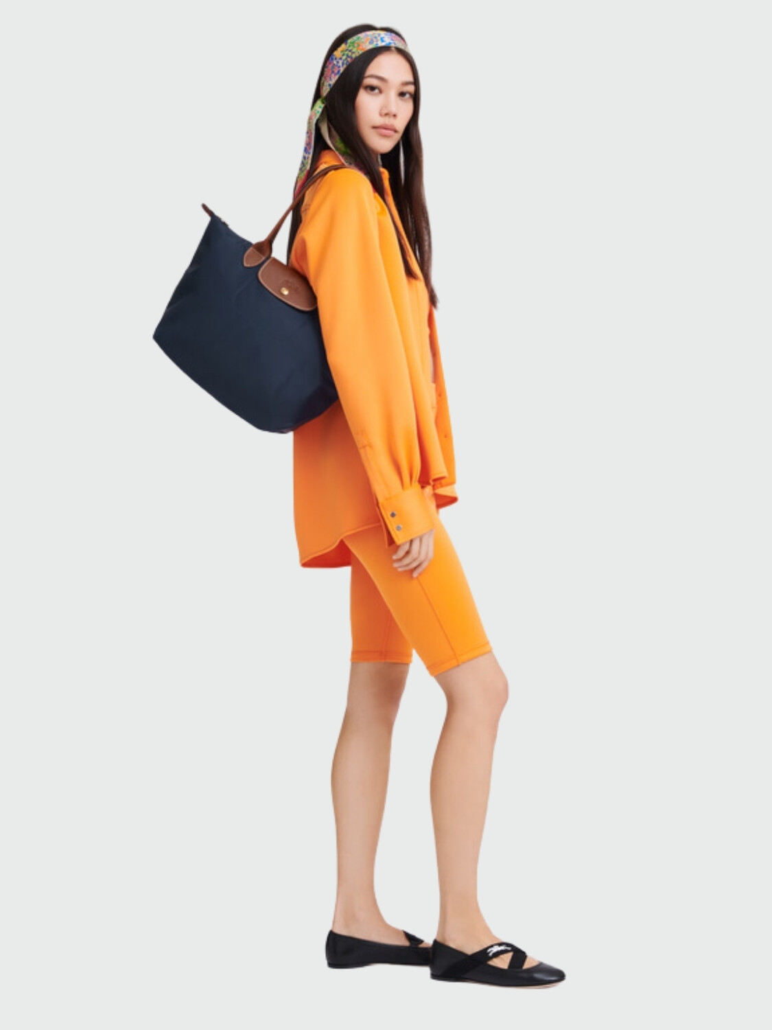 LONGCHAMP - Tote Bag Le Pliage Original M Azul