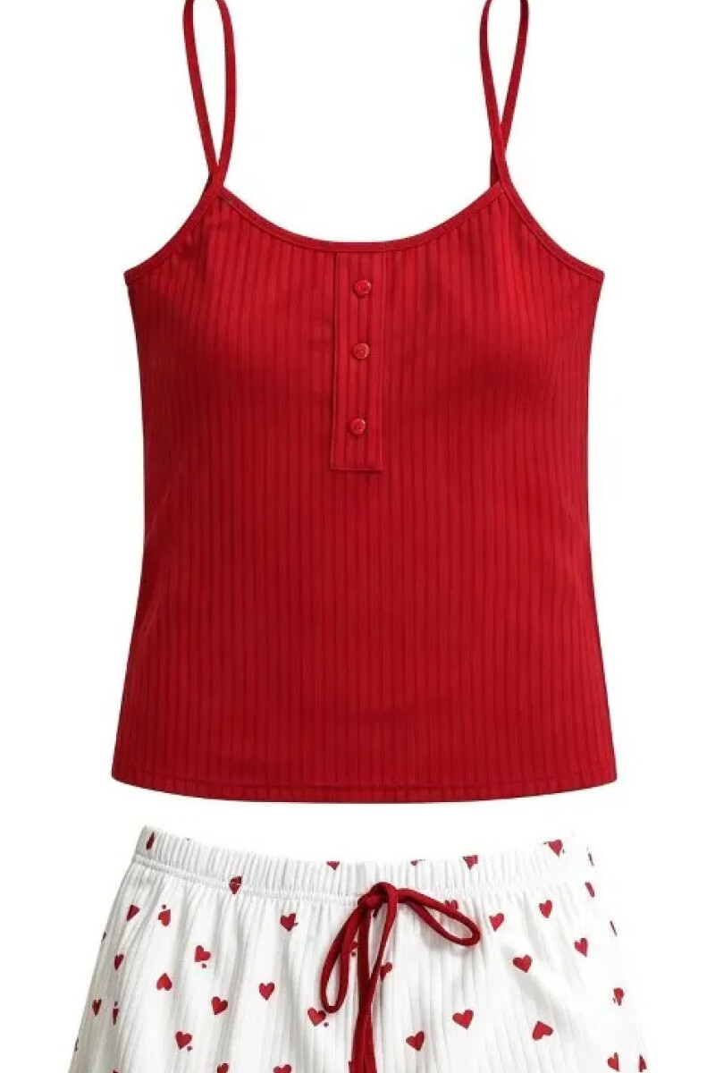 Pijama Oreiro Rojo