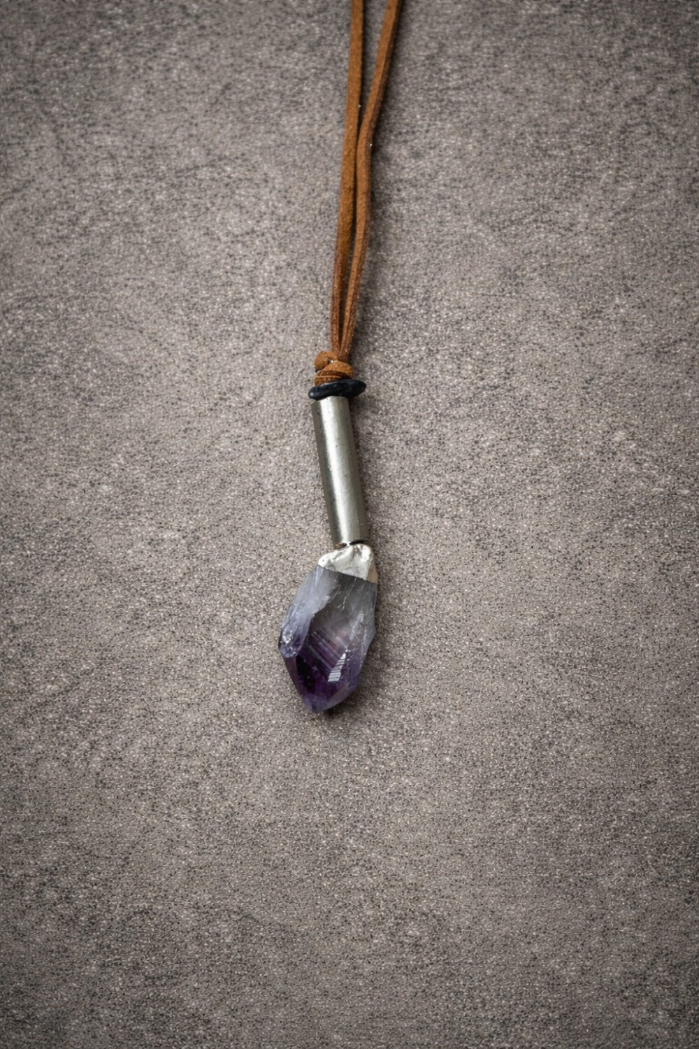 Raw Stone Necklace Violeta