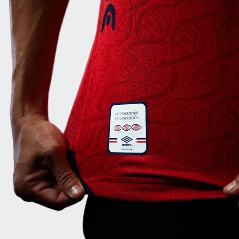 Camiseta Umbro Nacional Away 1 2026 Rojo