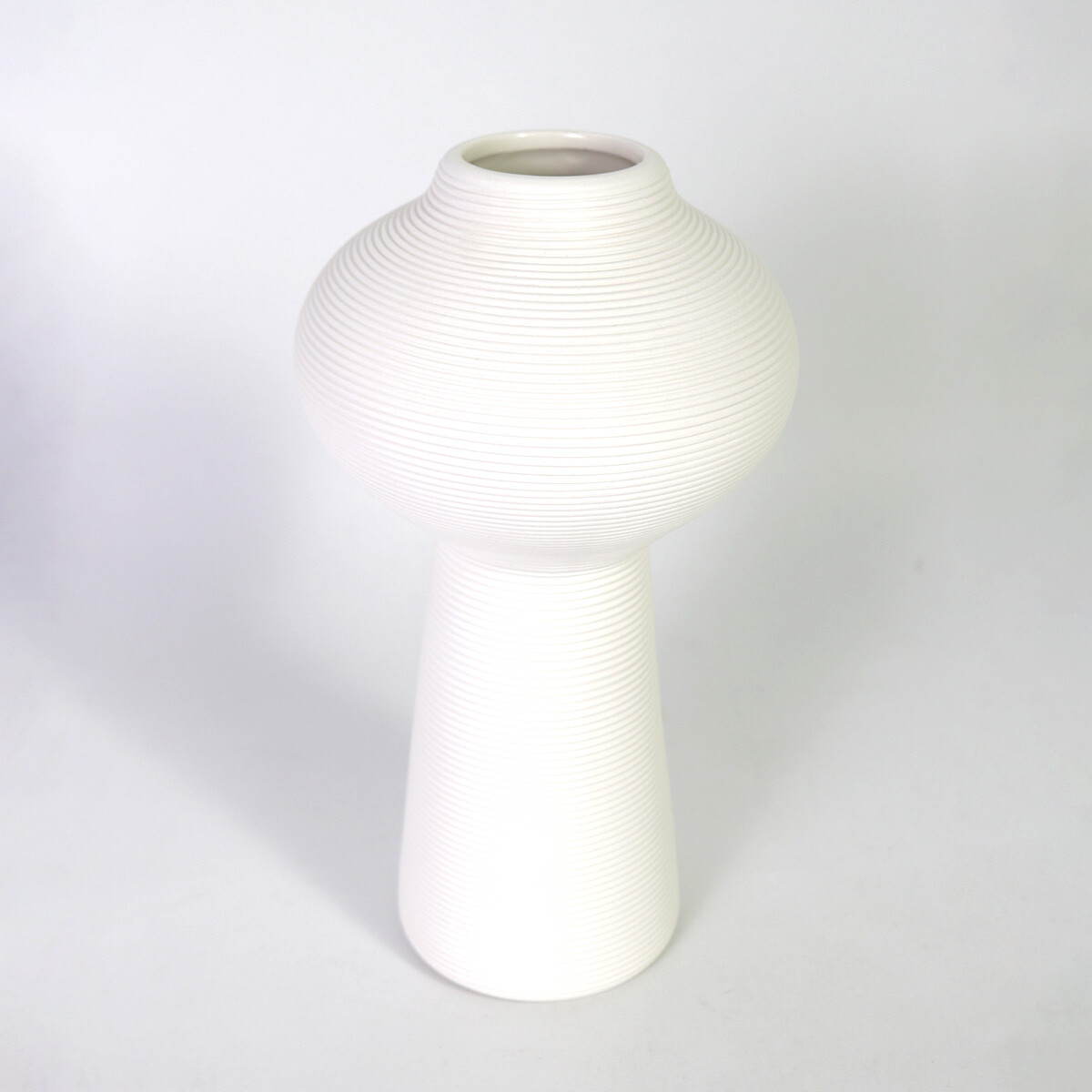 BASE CERAMICA BLANCA 12.5X12.5X25CM 