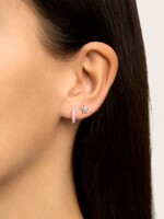 Set De Pendientes Con Esmalte multicolor