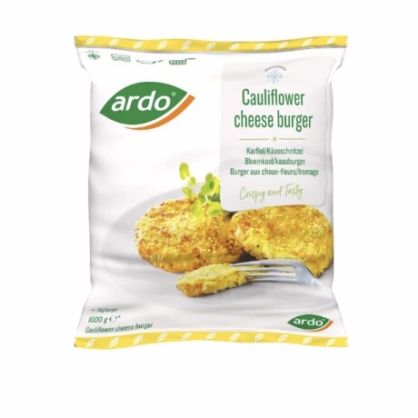 Hamburguesas de coliflor con queso 1kg Hamburguesas de coliflor con queso 1kg