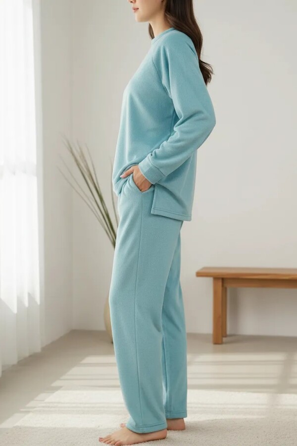 Pijama Manga Larga Plush Térmico Pijama Manga Larga Plush Térmico