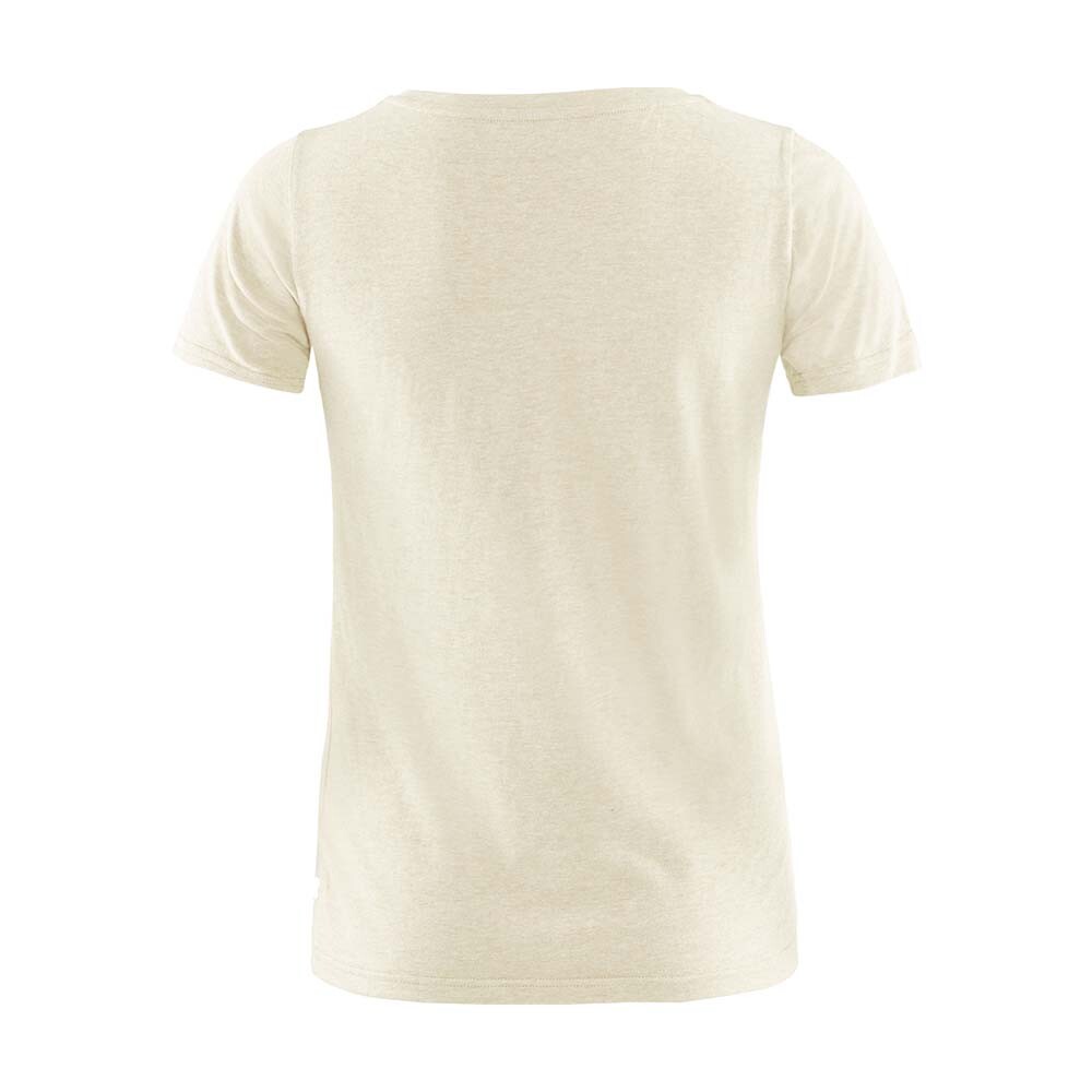 Polo Fjallraven 1960 Logo T-shirt W Mujer Chalk White