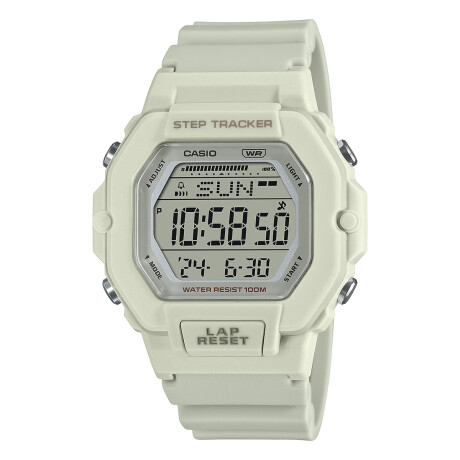 Reloj CASIO LWS2200H-8AVDF en Resina Blanco Esfera 43mm 0