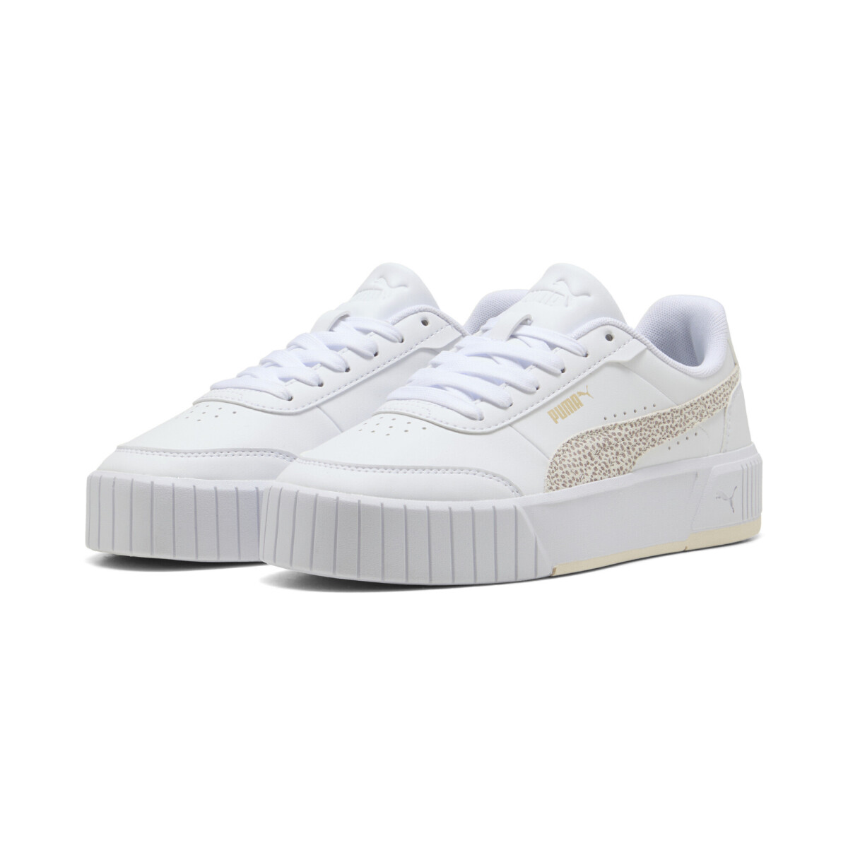Championes Puma Carina Mia Topcat Mujer 406064 02 - Blanco-beige 