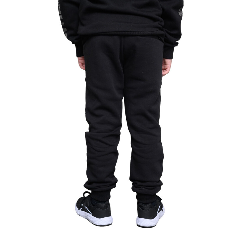 Pantalón de Niño Umbro Stacked Logo Junior Negro - Blanco
