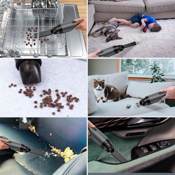 Aspiradora Inalámbrica Para Hogar Auto Carga Usb Usams Aspiradora Inalámbrica Para Hogar Auto Carga Usb Usams