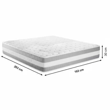 Colchón king size espuma resortes 30 cm Colchón king size espuma resortes 30 cm
