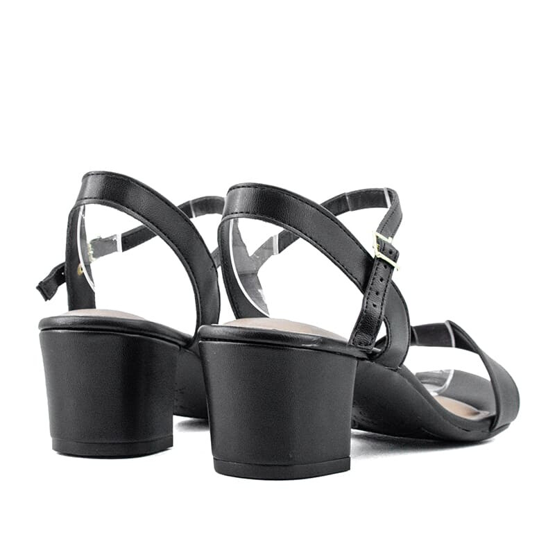Sandalias Beira Rio Taco Medio Ancho de Mujer - 8246.1176-95 Negro