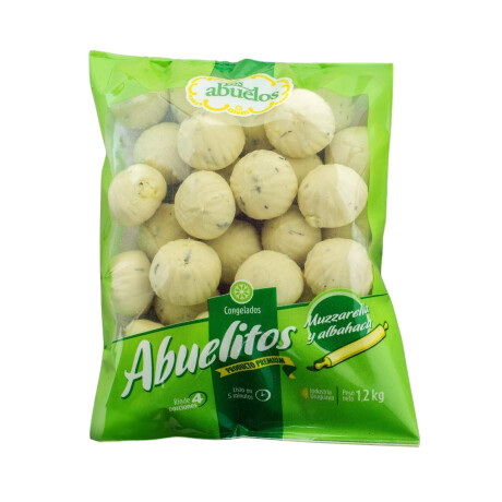 ABUELITOS MUZARELLA Y ALBAHACA 1,2 KG ABUELITOS MUZARELLA Y ALBAHACA 1,2 KG