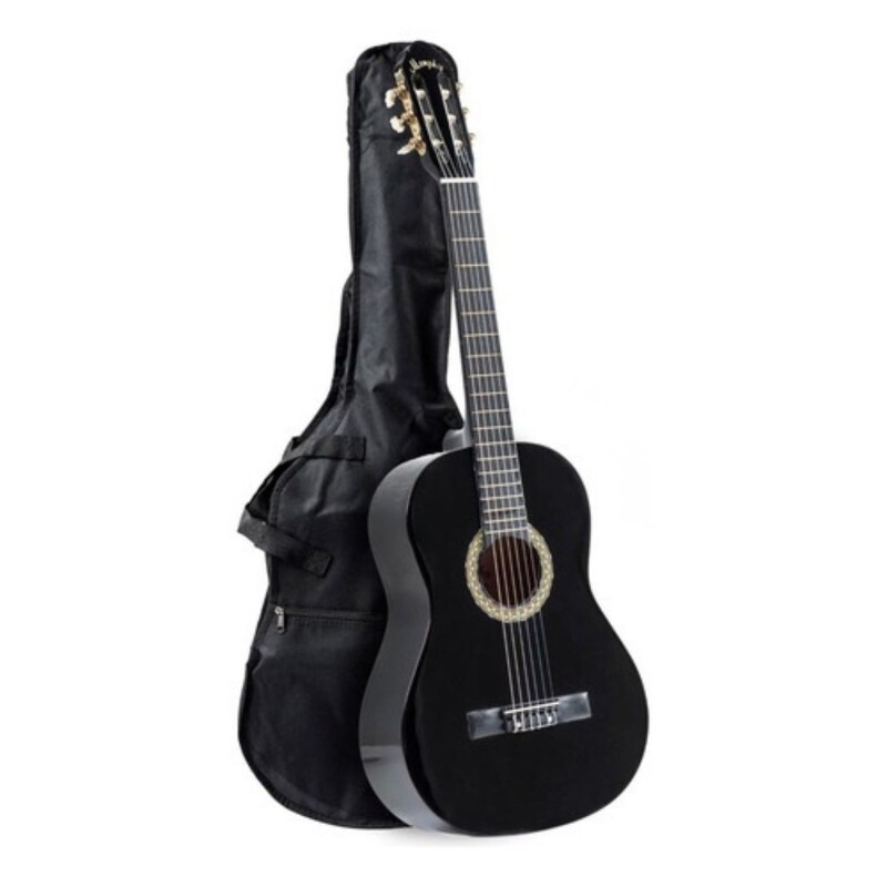 Guitarra Clásica Memphis 851 con funda Negro