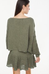 Sweater Agora Verde Claro/Oscuro