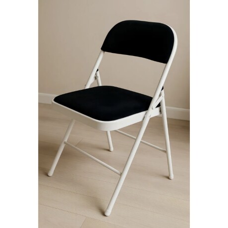 Silla Plegable Acolchonada modelo Nova Negro