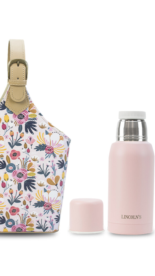 KIT MATERO VENUS AMAPOLA ROSADA ROSA PALIDO