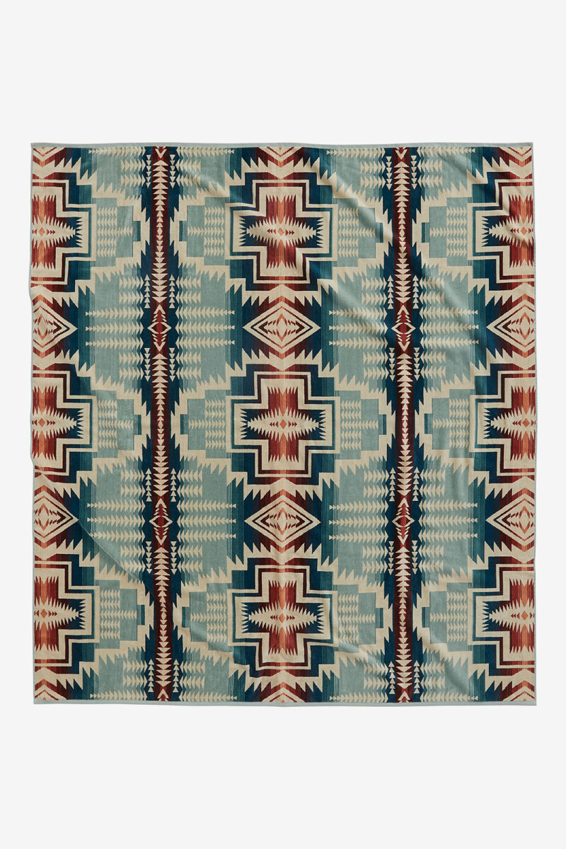 Toalla Jacquard para dos Azul