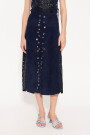 POLLERA SPRING Azul Marino