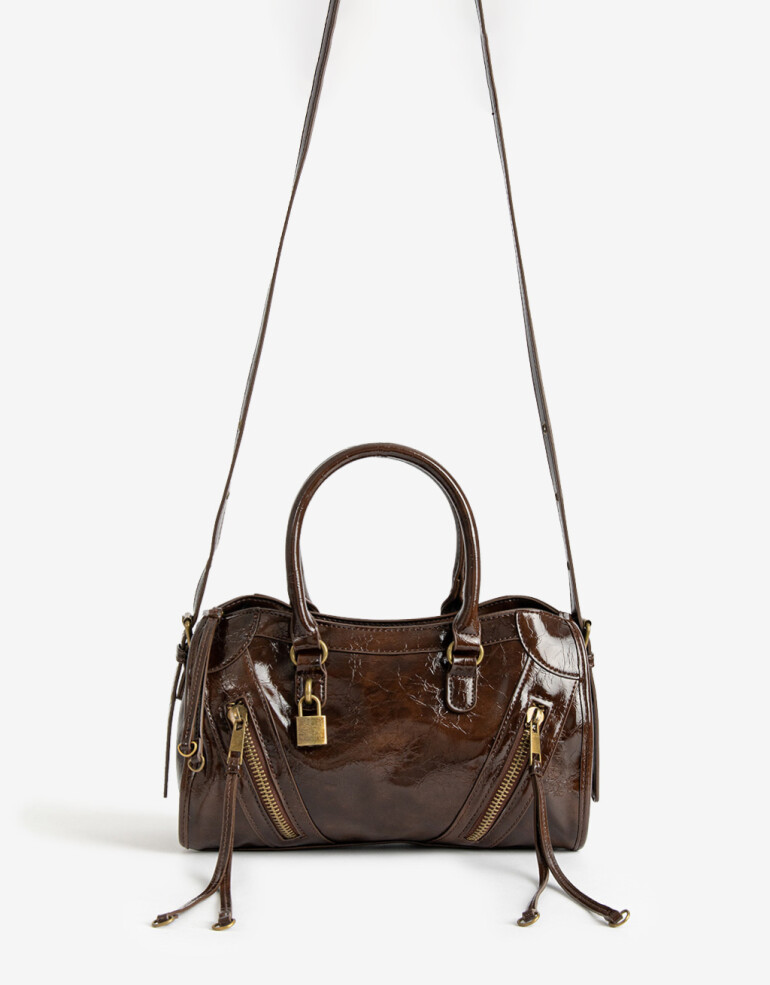 City Cartera Formato City Chocolate - Marron Chocolate