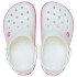 Crocs Crocband Clog K - Niños más de 5 años White/pink Crush