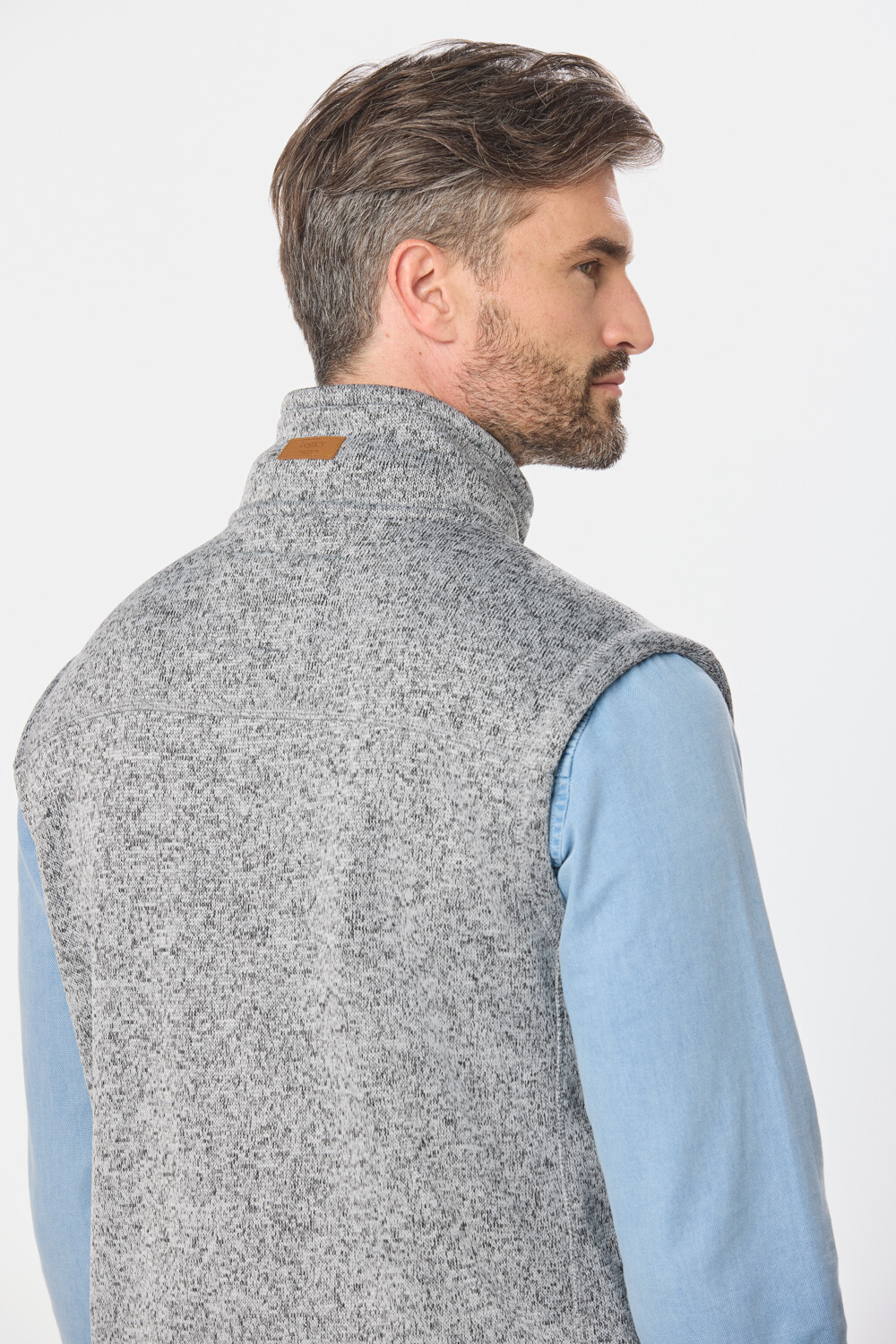 CHALECO FELPA ESPECIAL Gris