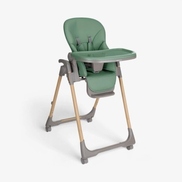 Silla de comer Olive deluxe KIKKABOO green
