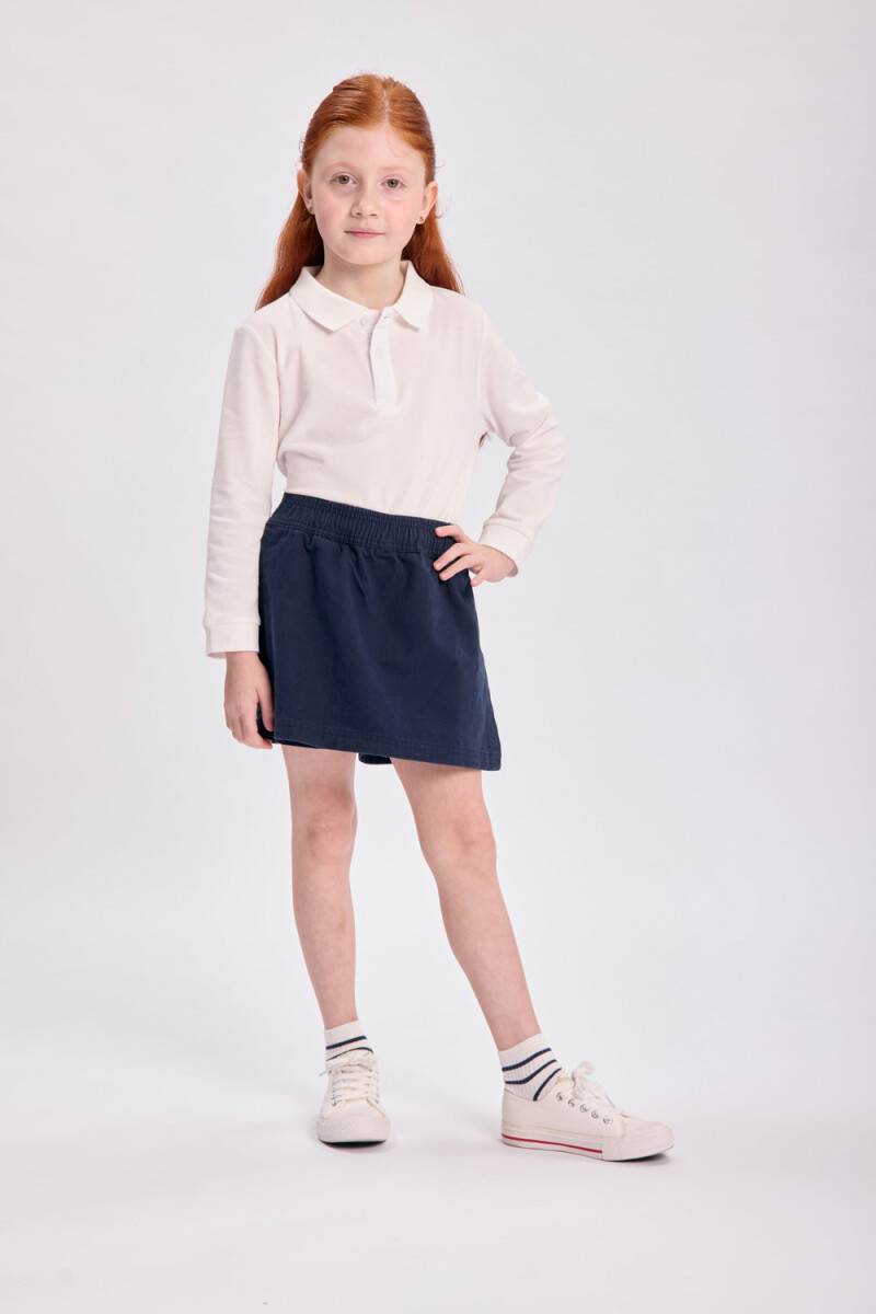 Remera polo Blanco