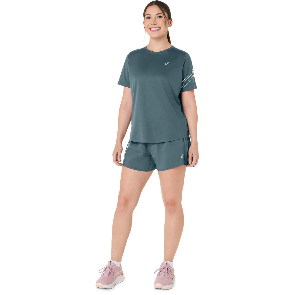 Polo Running Icon SS Top Mujer Foggy Teal