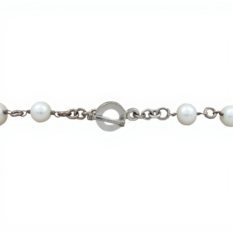 Cadena de perlas -Plata 925-Perlas de rio-CD3441 conperla
