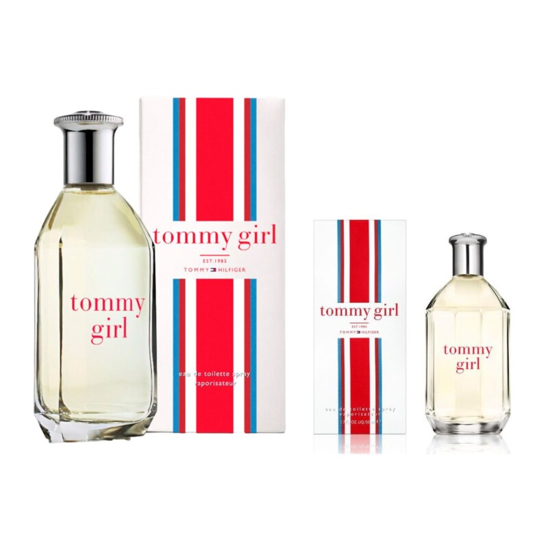 Set Perfume Tommy Hilfiger Girl EDC 100ml + 50ml Para Mujer Aroma Floral Set Perfume Tommy Hilfiger Girl EDC 100ml + 50ml Para Mujer Aroma Floral