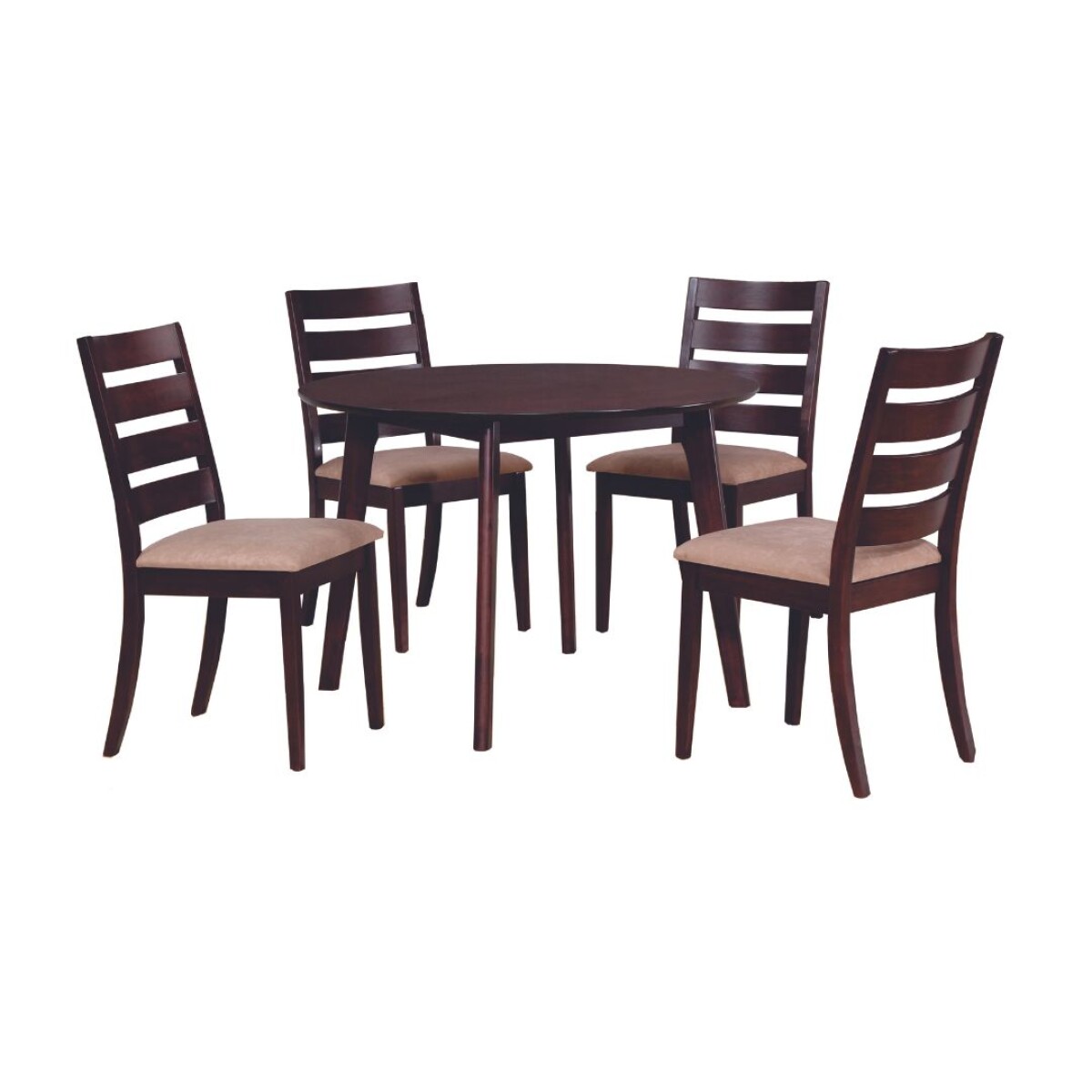 Juego de Comedor Amber 4 Sillas 