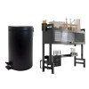 Combo Hogar Lumax Tacho de Basura Grande + Escurridor Cocina Combo Hogar Lumax Tacho de Basura Grande + Escurridor Cocina
