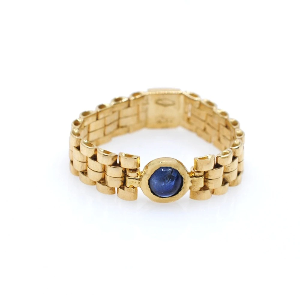 Anillo Panther fino con zafiro central Anillo Panther fino con zafiro central