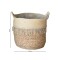 Canasto Seagrass 20 cm Beige