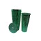 Vaso Metalizado Perlas x1 Verde