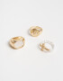 Sets Anillos Religioso Sets Anillos Elastico - Dorado