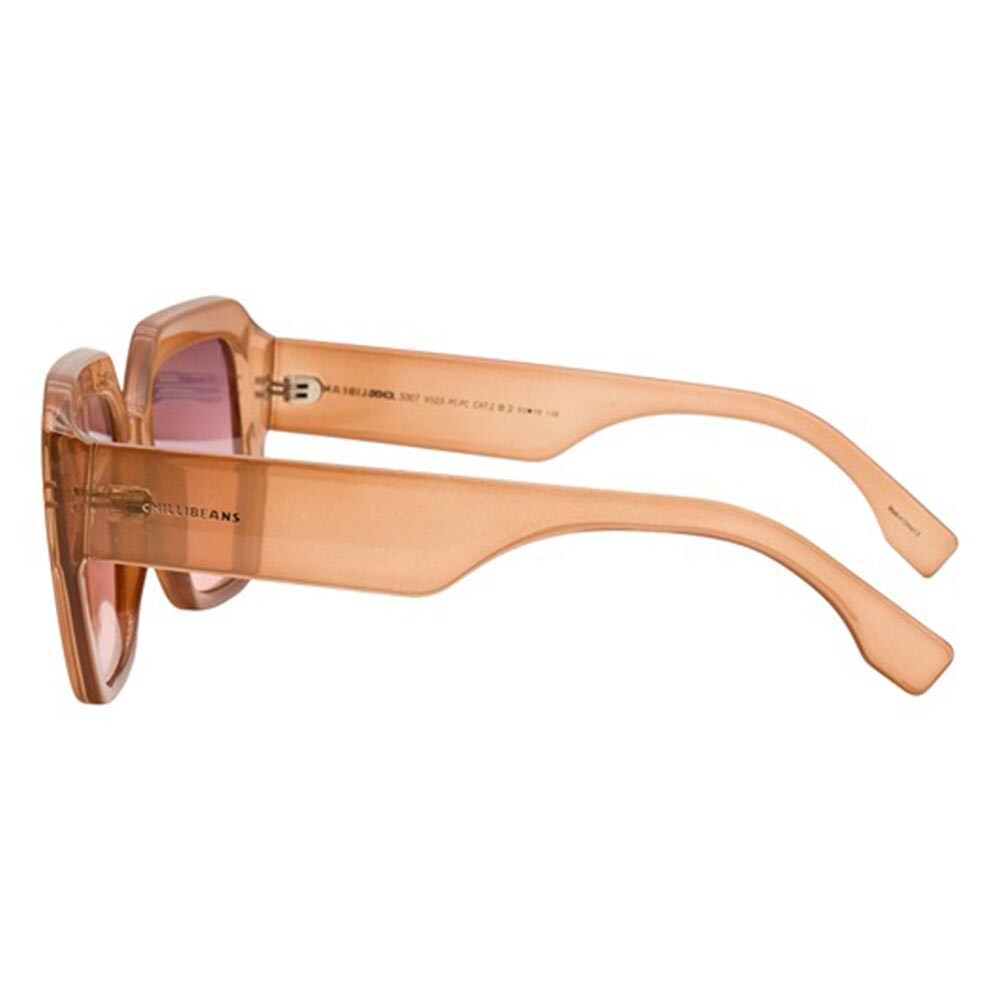 Lentes De Sol Chilli Beans Cuadrado Rose/Beis