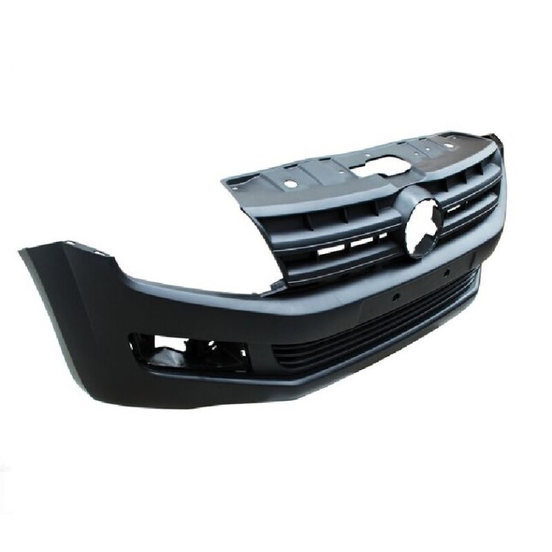 PARAGOLPE DELANTERO AMAROK 10/12 (LISO) CON MOLDURAS NEGRAS Paragolpe Delantero Amarok 10/12 (liso) Con Molduras Negras