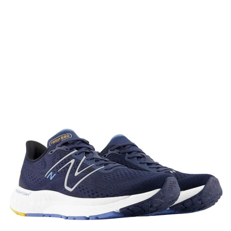 Championes de Hombre New Balance Fresh Foam X 880 V13 Azul Marino - Celeste