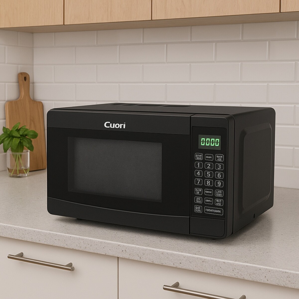 MICROONDAS CUORI 700W 20 LITROS NEGRO 